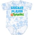 thumbnail image 3 of Inktastic Cricket Player in Training Boys or Girls Baby Bodysuit, 3 of 5