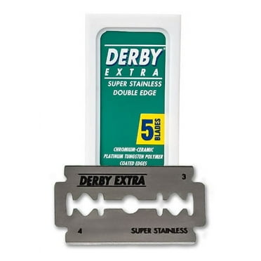 Derby Extra Double Edged Razor Blades (100 Blades)