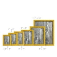thumbnail image 3 of Ancient Marks I - Framed Print w/glass - Sunflower Yellow, 3 of 6