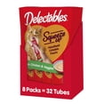 thumbnail image 1 of Gâteries Humides pour Chats Hartz Delectables Poulet à Presser 120 ml x32, 1 of 8