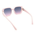 thumbnail image 4 of Womens Diva Rectangle Designer Butterfly Fashion Sunglasses Pink - Black Pink, 4 of 4