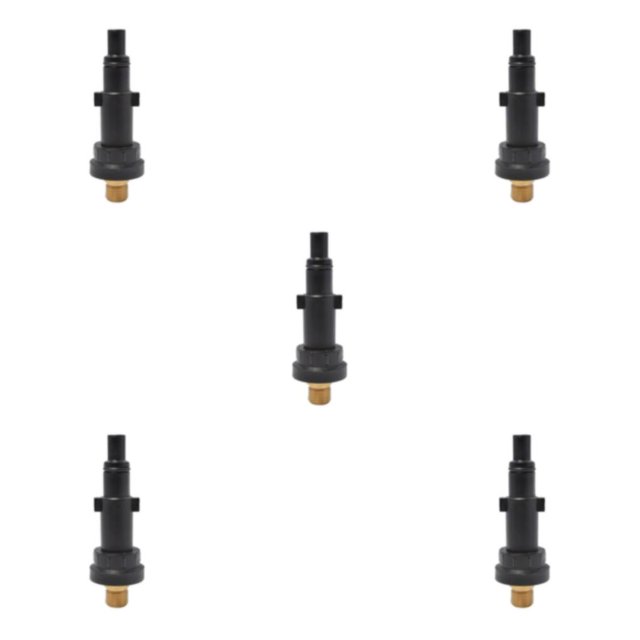 Justharion Versatile Pressure Washer Adapter Foam Nozzle Adapter Car Washing Accessories Type H 5Set
