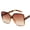 Upper leopard print, variant on Vintage Sunglasses UV400 Protection for Men and Women Trendy Big Frame Fashion Design PC Frame and Lenses 99 Percent