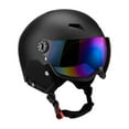 thumbnail image 3 of yotijay Snow Helmet Shockproof Impact Resistance Ski Helmet Breathable Skateboard Black M, 3 of 9