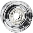 thumbnail image 3 of Smoothie 14x6 Chrome Steel Wheel, 5 on 4.5/4.75, 3.75 BS, 3 of 7