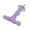 Purple, variant on Shaped Bird Perch Stand for Parrots Natural Grinding Stick Nail Trimming Platform, Cage Accessories for Budgie Cockatiel Lovebird Finch - Resin Anti- Beak Grinder Stone for Cage Use