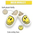 thumbnail image 2 of Pantuflas Mujer Smiley Face Negro 38-39, 2 of 3