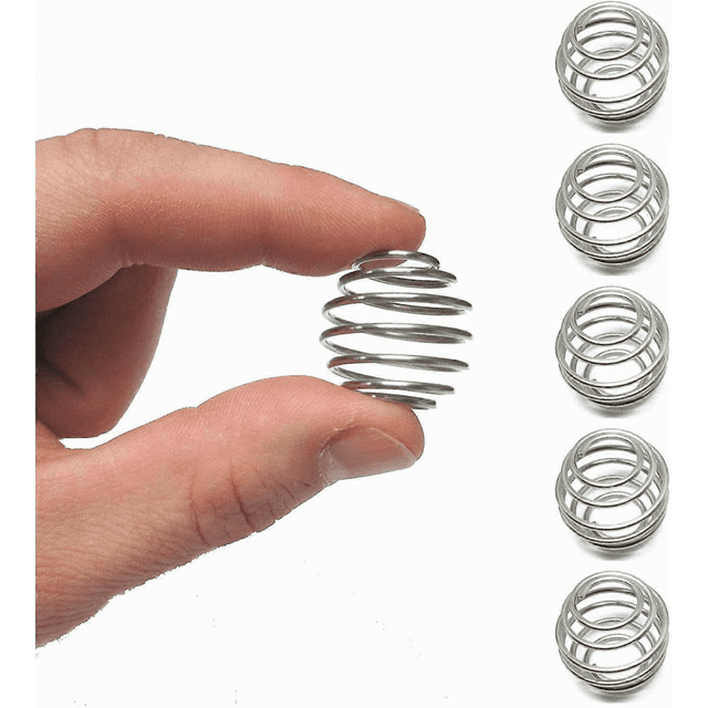 6 Pack Formula Mixers,Milkshake Protein Shaker Ball For Small Bottle,Food Grade Stainless Steel Wire Mixer Mixing Ball For Small Shaker