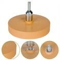 thumbnail image 3 of Paquete de 4 Removedores de Calcomanías de Rueda de Borrador de 3,5 Pulgadas, Removedor de Adhesivo de Rueda de Borrador con Adaptador, Rueda de Borrador de Goma para Taladro, 3 of 6