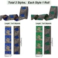thumbnail image 5 of 14Yard Embroidered Jacquard Ribbon 1-1/4 Inch Ethnic Ribbon Floral Embroidery Jacquard Trim Woven Ribbon, 5 of 8