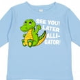 thumbnail image 4 of Inktastic See You Later Alligator Boys or Girls Long Sleeve Toddler T-Shirt, 4 of 5