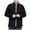 Black, variant on Dovford Mens Denim Shirt Long Sleeve Jean Work Shirts Regular Fit Button Down Shirts with Pockets