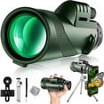 thumbnail image 1 of Monocular Telescope 80x100 High Power HD Monocular w/Smart Phone Holder&Tripod, 1 of 5