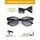 thumbnail image 4 of Lentes de Lectura MODFANS Paquete de 4 Gafas de Sol con Aumento +0.5, 4 of 7