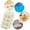 A, variant on 10-Pack Oil Absorbing Scum Sponge for Hot Tub, Spa & Swimming Pool, Creamy Foam Cleaner, Reusable Oil & Lotion Residue Remover