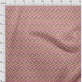 thumbnail image 3 of oneOone Cotton Poplin Fabric Herringbone Geometric Decor Fabric Printed BTY 42 Inch Wide, 3 of 4