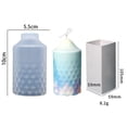 thumbnail image 4 of Vela de silicona 3D, resina epoxi, yeso, artesanía, figura, adornos DIY estiloA, 4 of 4