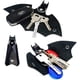 thumbnail image 5 of Llavero de hombre, 2 llaveros de piel sintética de Batman, bolsa de llavero unisex, llavero de piel grabado personalizado para varias llaves de coche o motocicleta JAMW Sencillez, 5 of 5