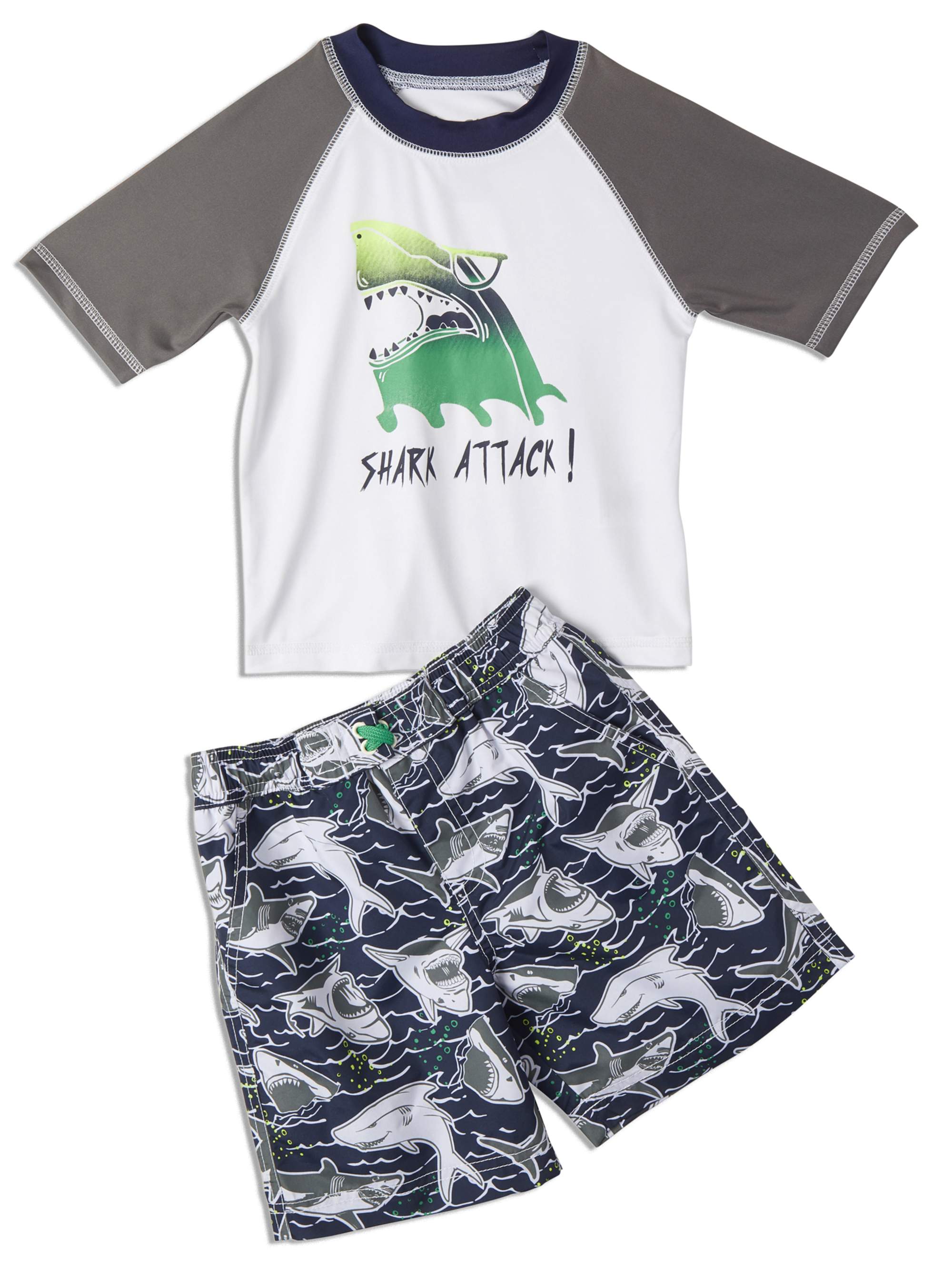 walmart boys swim shirt