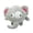 Gray, variant on QIUXUJ - Interactive Moving Dog Toy, AIndestructible Squeaky For Aggressive Chewers Tough Interactive Chew, Squeaky Plush Dog Toy for Small Medium Large Dogs to Keep Them Busy (Frog)