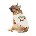 thumbnail image 5 of Tis The Season Soccer Matching Family Christmas Pajamas With Dog, Beige Holiday PJs, Plus Sizes, With Pockets, 5 of 7