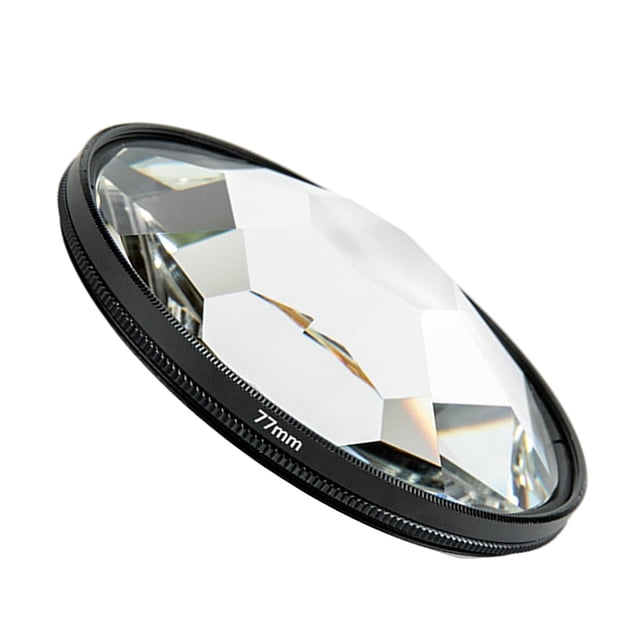 Caleidoscopio de 77 mm Efectos especiales de lente de cámara óptico Refracciones múltiples FX Accesorios de cámara jinwen Filtros de prisma de lente de cámara