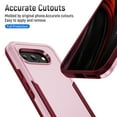 thumbnail image 3 of Case For Google Pixel 9A, Premium PC Protection Drop-Tested Anti-Scratch Tough Rugged Heavy Duty Dual Layer Military Grade Shockproof Back Case For Google Pixel 9A,
Pink+Rose, 3 of 7