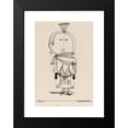 thumbnail image 2 of Paul Klee 11x14 Black Modern Framed Museum Art Print Titled - The Witch with the Comb (With with a Comb) (1922), 2 of 5