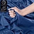 thumbnail image 4 of Lux Decor STRIPED Bed Sheet Set - Wrinkle, Fade, Stain Resistant - Hypoallergenic, 4 of 6