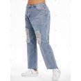 thumbnail image 2 of Jeans Talla Extra Rectos Rosegal  Vaqueros de talla grande, 2 of 5