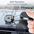 thumbnail image 4 of Magnetic Phone Holder for Car【Upgrade Foldable】Magnetic Phone Mount Multi-Functional 360°Rotation phone magnet for car Dashboard Phone Holder Magnetic Car Mount for iPhone, Samsung, LG All Smartphones, 4 of 5