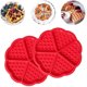 thumbnail image 3 of moldes de silicona para hornear gofres, moldes para muffins de panqueques, herramientas de decoración para hornear caseras DIY Adepaton MZQ-0782, 3 of 8