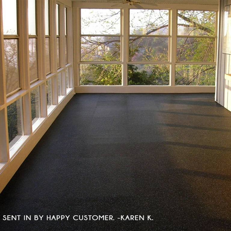 Using Rubber Flooring in Basements