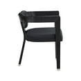 thumbnail image 6 of Meridian Furniture Carlyle Black Dining Chair, 6 of 8