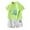 A-541Green2, variant on MEZZALL Boys Outfits Sets Casual O-Neck Short Sleeve Tops And Shorts Two Piece Playwear Comfortable Summer Clothes For Toddler Kids Dailywear Breathable / 5-6 Years