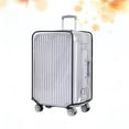thumbnail image 4 of Transparent PVC Luggage Cover for Suitcase Use Dustproof and Protector 22 Inches, 4 of 10