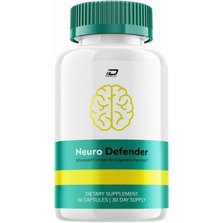 Neuro Defender Supplement Capsules – NeuroDefender Natural Blend Memory Focus, 1 Pack, 60 Capsules