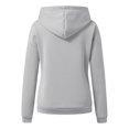 thumbnail image 3 of Womens Hoodies Graphic,Long Sleeve Hooded Sweatshirts for Juniors Warm Fuzzy Hoodies Pullover Tops, 3 of 5