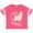 Football Pink and White, variant on Mimi's You Say Alpaca My Bags Boys or Girls Toddler T-Shirt