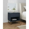 thumbnail image 2 of Manhattan Comfort DUMBO 1.0 Nightstand made from Engineered Wood - Midnight Blue, 2 of 11