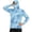 A Light Blue, variant on Sun Shirts for Men Men's Print Outdoor Masked Sun Hoodie Upf Windproof Lightweight for Hiking Camping Blue L