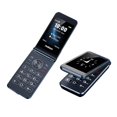 thumbnail image 2 of Teléfono Móvil Con Tapa De Doble Pantalla 2G Gsm 2,8 Pulgadas, Botón Grande Con Tapa, Teléfono De Negocios Para Ancianos, Batería De 3000Mah, Llamada De Emergencia, Linterna De Marcación Familiar Noticed EL016695-09, 2 of 5