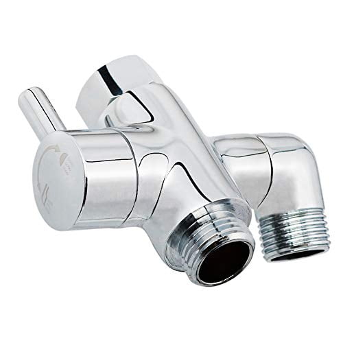 Shower Arm Diverter Valve Brass G1 2 3 Way Universal Bathroom System Component Replacement For Handheld Head And Fixed Spray Polished Chrome Com Shower Arm Diverter Valve Brass G1 2 3, Shower Arm Diverter Valve