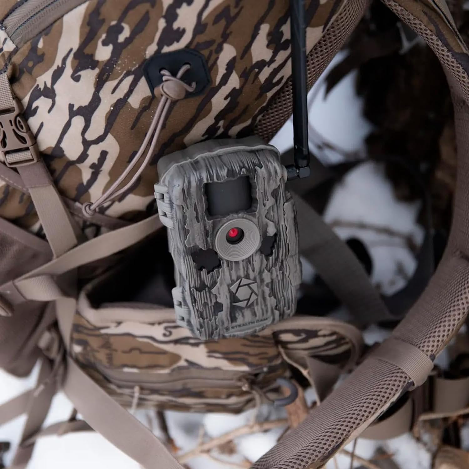 Stealth Cam Fusion MAX Dual Sim 36MP Photo & 1080P HD Video, 0.35 Sec Trigger Speed, App-Controlled Hunting Cellular Trail Camera, AT&T & Verizon, Lithium Battery, SD Card, and Cleaning Cloth