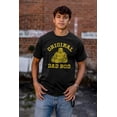 thumbnail image 3 of Funny Father Original Dad Bod Buddha Men's Big & Tall Crewneck Graphic Tee Brisco Brands 2X, 3 of 5