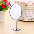 thumbnail image 2 of Makeup Mirror Double-Sided Makeup Mirror Metal Cosmetic Mirror with 2 Times Magnification Fution, Desktop Vanity Mirror Makeup Mirror, 2 of 2