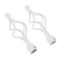 thumbnail image 4 of Xingzhi 22mm Curtain Pole Recess Bracket Curtain Rod Bracket Finials Type 2 - White, 4 of 9