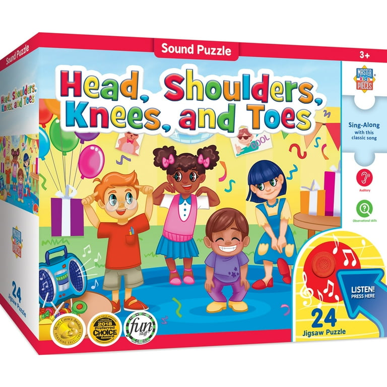 MasterPieces 24 Piece Sing-A-Long Puzzle - Head, Shoulders