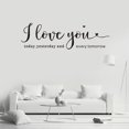 ECHOYY ALL YOU NEED IS Removable Art Mural Home Room Wall Stickers