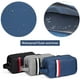 thumbnail image 4 of Bolsa de lavado portátil con separación de ropa seca y húmeda, bolsa de almacenamiento de viaje con estante de gran capacidad, 4 of 5